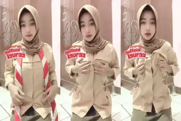 bokep Hijab Laura Seragam Pramuka Remes Toket Colmek